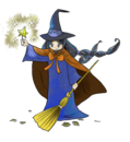 ハロウィン魔女 キラキラ星